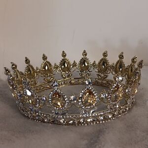 Gold Bridal Tiara